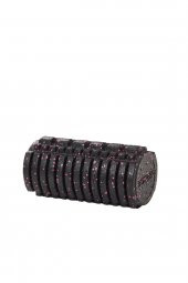 Trigger Point Foam Roller Tırtıklı Masaj Rulo Pilates Silindir Yoga Egzersiz Recovery 30 Cm - 1
