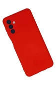Samsung Galaxy A04S Kılıf Nano içi Kadife Silikon - Kırmızı thumbnail 3