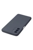 Samsung Galaxy A04S Kılıf Nano içi Kadife Silikon - Gri thumbnail 3