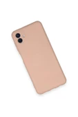 Samsung Galaxy A04 Kılıf Nano içi Kadife Silikon - Pudra thumbnail 3