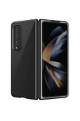 Samsung Galaxy Z Fold 4 Kılıf Fold Element Kapak - Siyah thumbnail 1