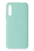 Huawei P Smart Pro / Y9S Kılıf Nano içi Kadife Silikon - Turkuaz thumbnail 1