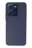 Vivo Y35 Kılıf First Silikon - Lacivert thumbnail 1
