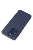 Vivo Y35 Kılıf First Silikon - Lacivert thumbnail 2