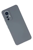 Xiaomi Mi 12 Lite Kılıf Nano içi Kadife Silikon - Gri thumbnail 3