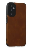 Samsung Galaxy M14 5G Kılıf Loop Deri Silikon - Kahverengi thumbnail 1