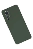 Xiaomi Mi 12 Lite Kılıf Nano içi Kadife Silikon - Koyu Yeşil thumbnail 3