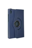 Lenovo Tab M8 Kılıf 360 Tablet Deri Kılıf - Lacivert thumbnail 1