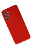 Samsung Galaxy A32 Kılıf First Silikon - Kırmızı thumbnail 3