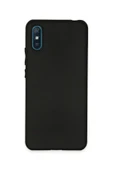 Xiaomi Redmi 9A Kılıf First Silikon - Siyah thumbnail 1