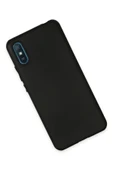 Xiaomi Redmi 9A Kılıf First Silikon - Siyah thumbnail 2
