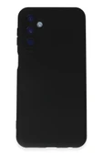 Samsung Galaxy M34 5G Kılıf Nano içi Kadife Silikon - Siyah thumbnail 1