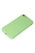 iPhone 7 Kılıf First Silikon - Açık Yeşil thumbnail 4