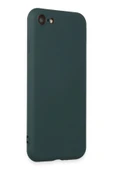iPhone 7 Kılıf First Silikon - Koyu Yeşil thumbnail 2