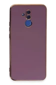 Huawei Mate 20 Lite Kılıf Volet Silikon - Mor thumbnail 1