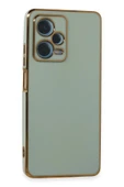 Xiaomi Redmi Note 12 Pro Plus Kılıf Volet Silikon - Açık Yeşil thumbnail 1