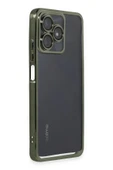 Realme C53 Kılıf Lensli Silikon - Yeşil thumbnail 3