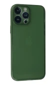 iPhone 13 Pro Kılıf PP Ultra İnce Kapak - Yeşil thumbnail 3
