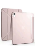 iPad 2022 10.9 (10.nesil) Kılıf Kalemlikli Mars Tablet Kılıfı - Rose Gold thumbnail 4