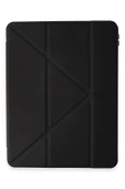 Xiaomi Redmi Pad SE Kılıf Kalemlikli Mars Tablet Kılıfı - Siyah thumbnail 1