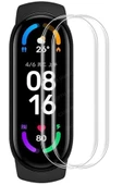 Xiaomi Mi Band 5 Polymer Nano Ekran Koruyucu - Şeffaf thumbnail 3