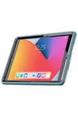 iPad 10.2 (7.nesil) Kılıf Hand Strap Tablet Kılıfı - Turkuaz thumbnail 2