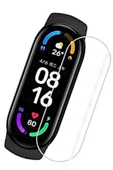 Xiaomi Mi Band 6 Polymer Nano Ekran Koruyucu - Şeffaf thumbnail 2
