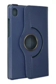 Samsung Galaxy X510 Tab S9 FE 11 Kılıf 360 Tablet Deri Kılıf - Lacivert thumbnail 1