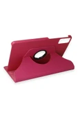 Xiaomi Redmi Pad SE Kılıf 360 Tablet Deri Kılıf - Pembe thumbnail 1