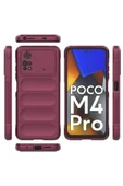 Xiaomi Poco M4 Pro 4G Kılıf Optimum Silikon - Bordo thumbnail 2