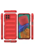 Samsung Galaxy M33 Kılıf Optimum Silikon - Kırmızı thumbnail 3