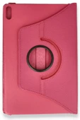 Huawei Honor Pad X8A Kılıf 360 Tablet Deri Kılıf - Pembe thumbnail 2