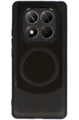 Xiaomi Redmi Note 14 Pro 5G Kılıf Maya Karbon Kapak - Siyah thumbnail 3