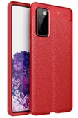 Samsung Galaxy S20 FE Kılıf Auto Focus Kapak - Kırmızı thumbnail 2
