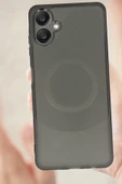 Samsung A06 Kılıf Maya Karbon Kapak - Gri thumbnail 3