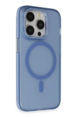 iPhone 14 Pro Frost Standlı Magsafe Kapak - Sierra Blue thumbnail 2