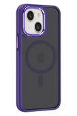 iPhone 15 Winner Magsafe Kapak - Derin Mor thumbnail 1