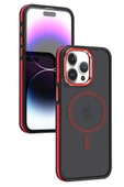iPhone 15 Pro Winner Magsafe Kapak - Kırmızı thumbnail 1