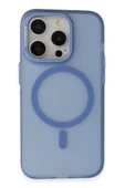 iPhone 14 Pro Frost Standlı Magsafe Kapak - Sierra Blue thumbnail 1