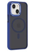 iPhone 14 Winner Magsafe Kapak - Lacivert thumbnail 1