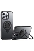 iPhone 16 Pro Max Avatar 360 Dönen Magsafe Kapak - Siyah thumbnail 1