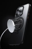 iPhone 14 Pro Max Avatar 360 Dönen Magsafe Kapak - Siyah thumbnail 3