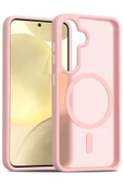 Samsung Galaxy S24 Jota Magsafe Kapak - Pudra thumbnail 2