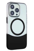 iPhone 15 Pro Max PC Suit Magsafe Kapak - Siyah thumbnail 1