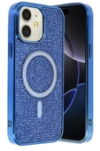 Apple iPhone 11 Helen Magsafe Kapak - Lacivert thumbnail 2