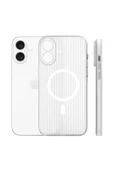 iPhone 16 Line Magsafe Kapak - Beyaz thumbnail 1