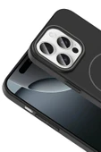 iPhone 14 Pro Max Broş Magsafe Kapak - Siyah thumbnail 2