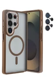 Samsung Galaxy S25 Ultra Winner Magsafe Kapak - Gold thumbnail 3