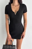 V Yaka Crop Bluz DNV-000084 - 2