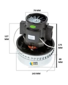 Karcher Uyumlu NT 361 Süpürge Motoru 1400W HT120 thumbnail 2